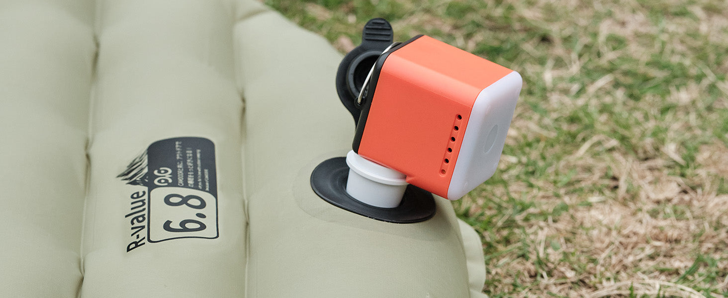 Versatile Scenarios for a Portable Electric Pump with Camping Light